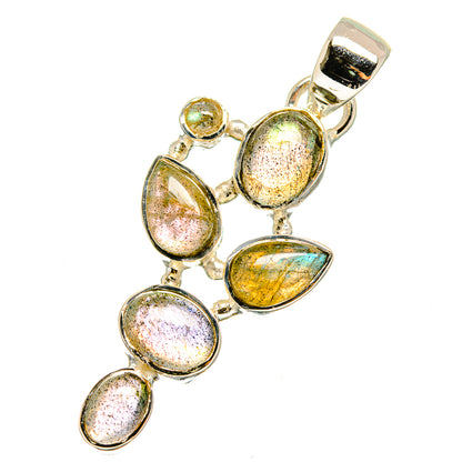 Labradorite Pendants handcrafted by Ana Silver Co - PD12872