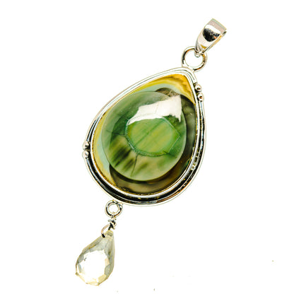 Willow Creek Jasper Pendants handcrafted by Ana Silver Co - PD12875