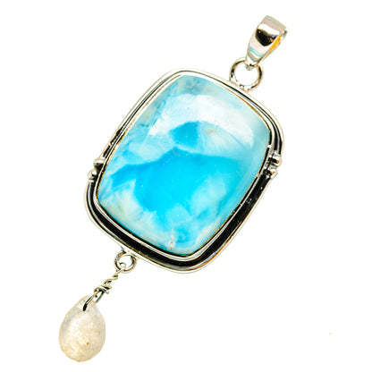 Larimar Pendants handcrafted by Ana Silver Co - PD12879