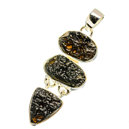 Tektite Pendants handcrafted by Ana Silver Co - PD12886