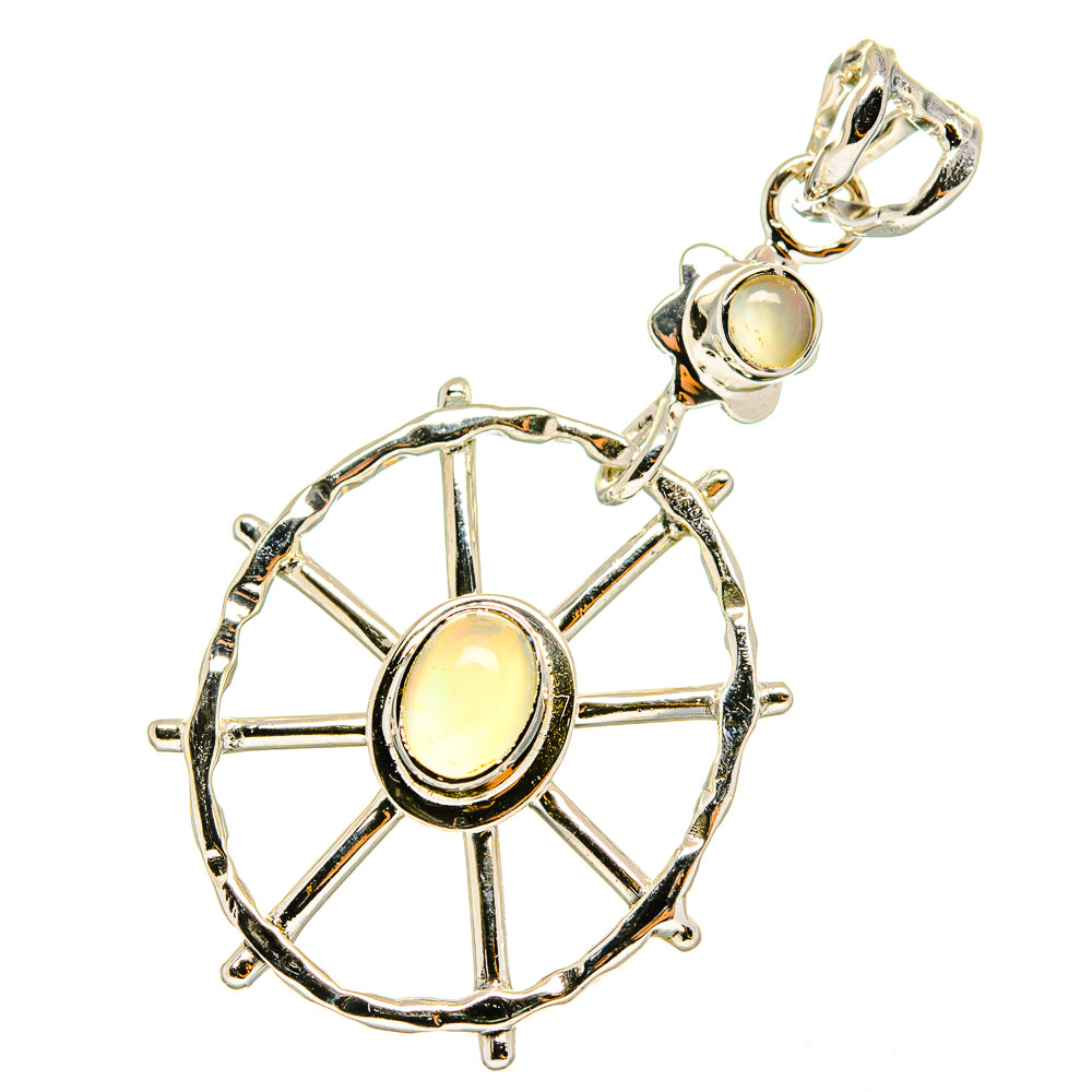 Ethiopian Opal Pendants handcrafted by Ana Silver Co - PD12893