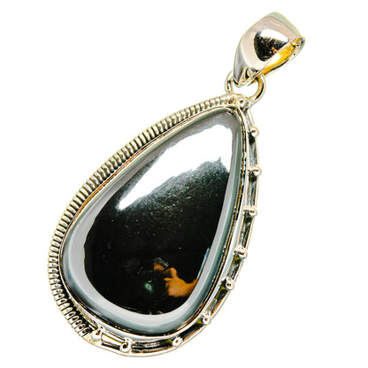 Hematite Pendants handcrafted by Ana Silver Co - PD12894