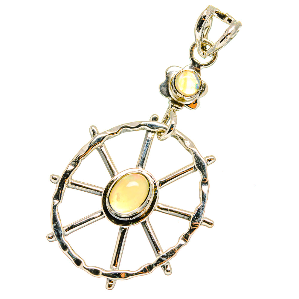 Ethiopian Opal Pendants handcrafted by Ana Silver Co - PD12899
