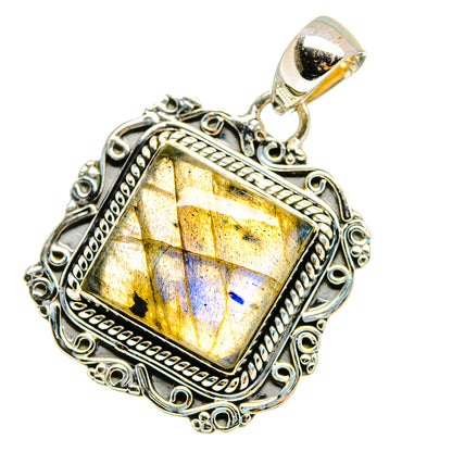 Labradorite Pendants handcrafted by Ana Silver Co - PD12903