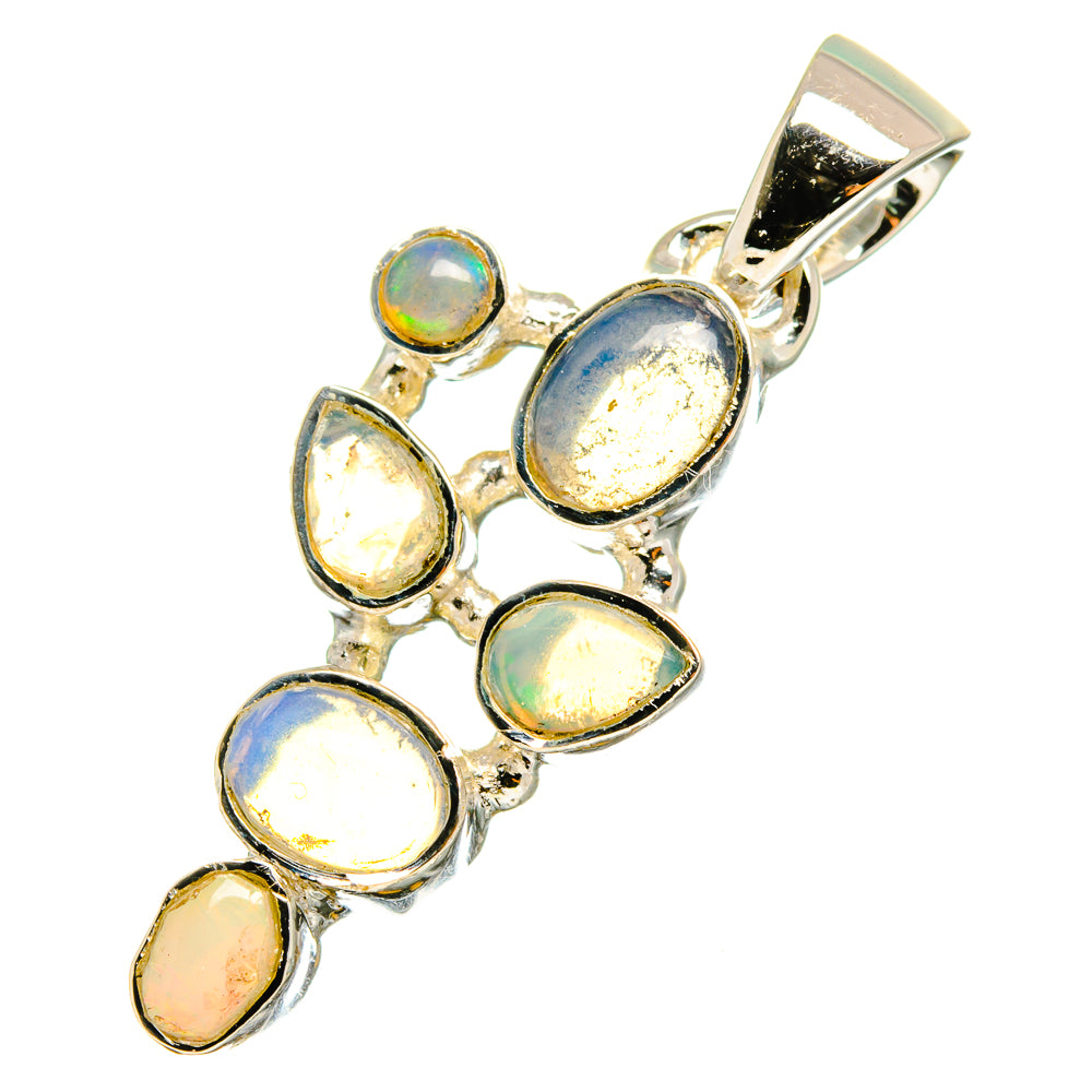 Ethiopian Opal Pendants handcrafted by Ana Silver Co - PD12918