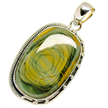 Willow Creek Jasper Pendants handcrafted by Ana Silver Co - PD12926