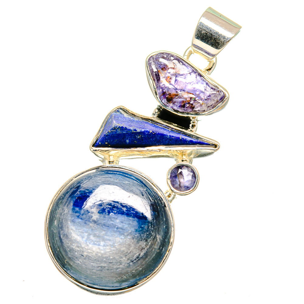 Kyanite Pendants handcrafted by Ana Silver Co - PD12936