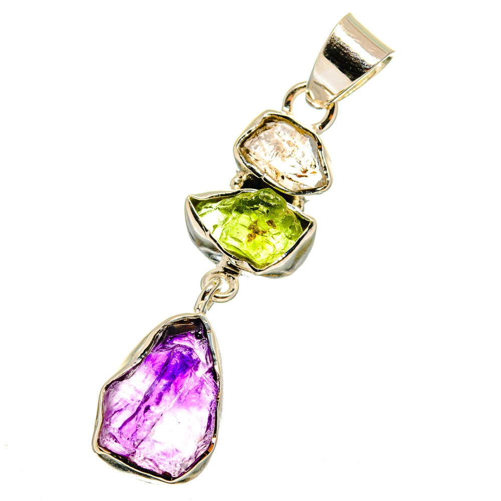 Amethyst Pendants handcrafted by Ana Silver Co - PD12952