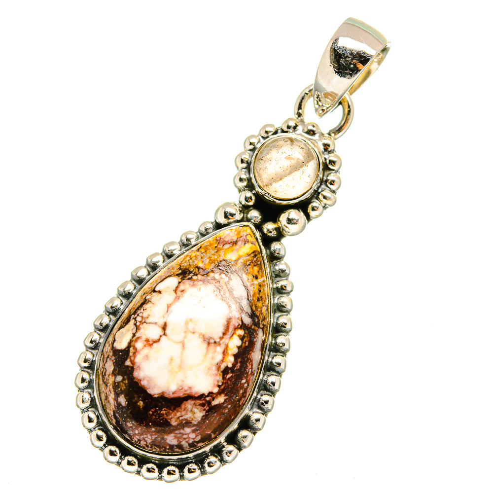 Wild Horse Jasper Pendants handcrafted by Ana Silver Co - PD12953