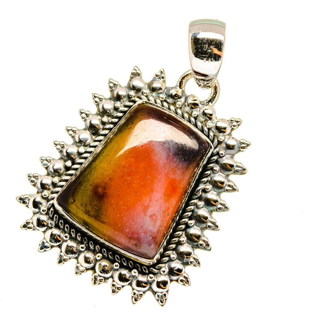 Ocean Jasper Pendants handcrafted by Ana Silver Co - PD12961