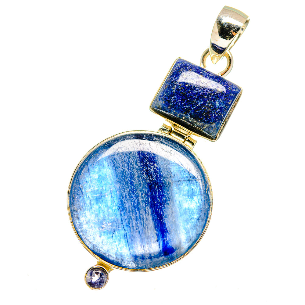 Kyanite Pendants handcrafted by Ana Silver Co - PD12963