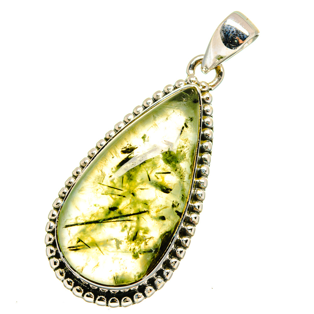 Prehnite Pendants handcrafted by Ana Silver Co - PD12968