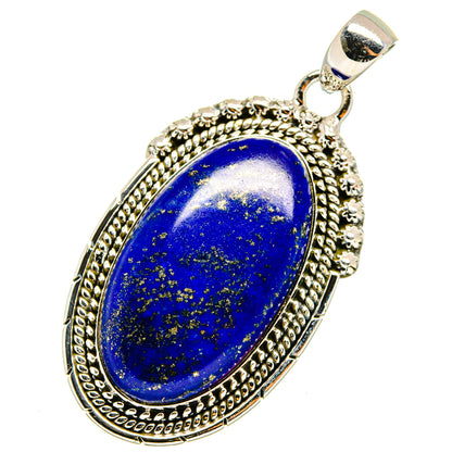 Lapis Lazuli Pendants handcrafted by Ana Silver Co - PD12973