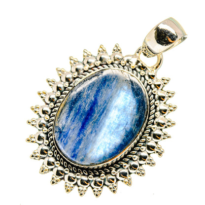Kyanite Pendants handcrafted by Ana Silver Co - PD12974