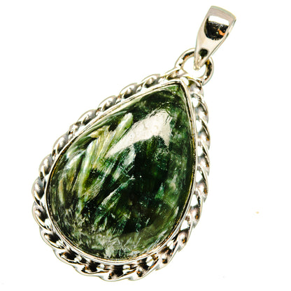 Seraphinite Pendants handcrafted by Ana Silver Co - PD12978