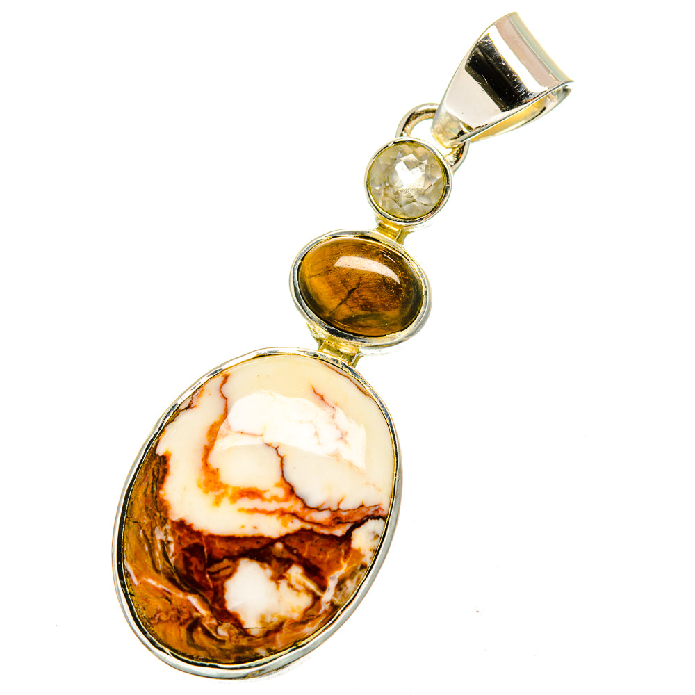 Wild Horse Jasper Pendants handcrafted by Ana Silver Co - PD12981