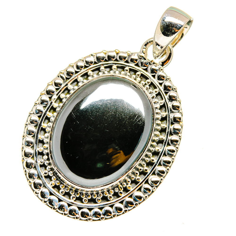 Hematite Pendants handcrafted by Ana Silver Co - PD13004