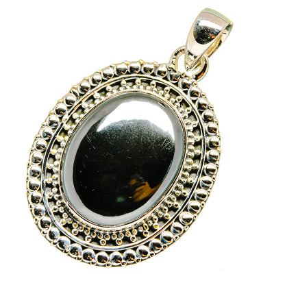 Hematite Pendants handcrafted by Ana Silver Co - PD13004