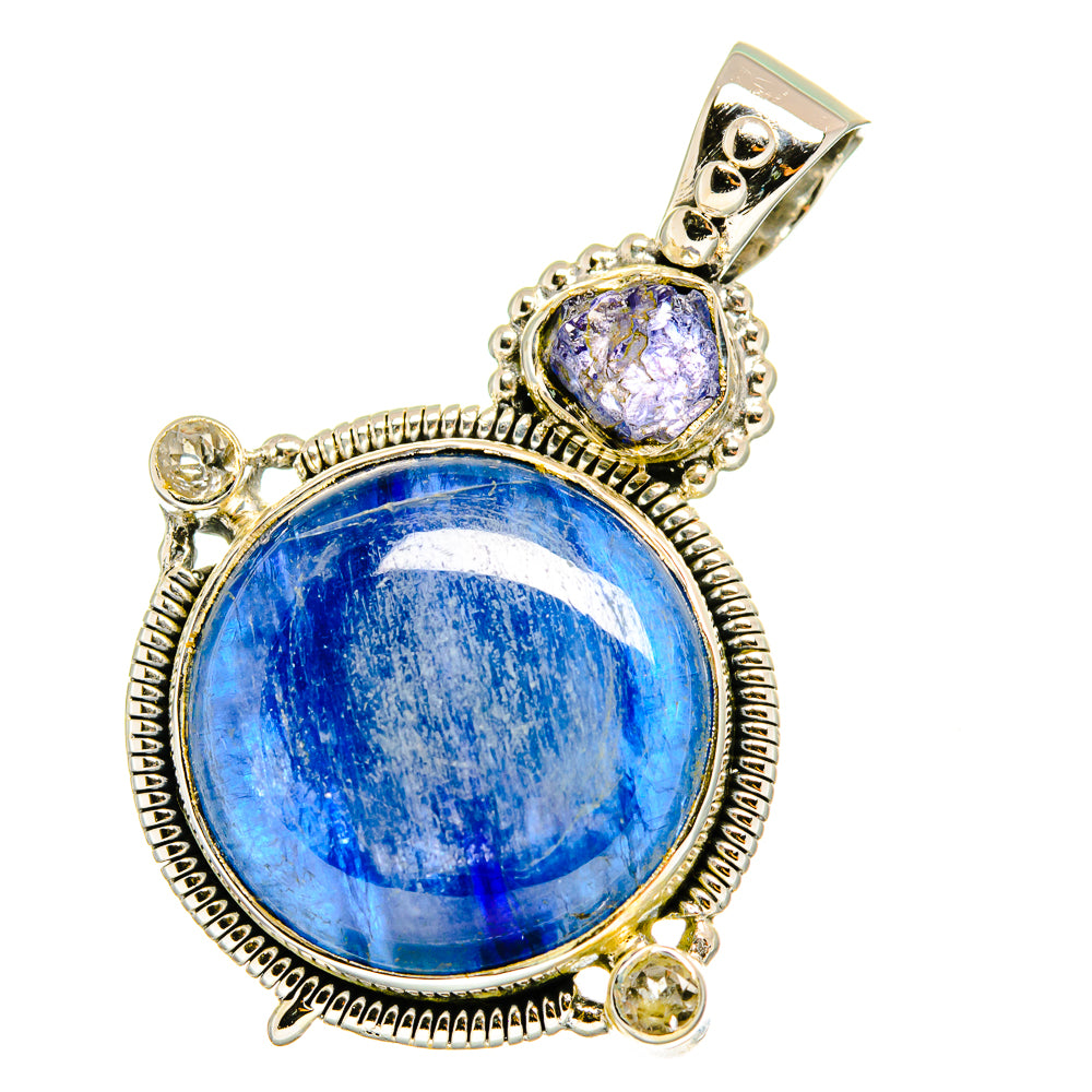 Kyanite Pendants handcrafted by Ana Silver Co - PD13009