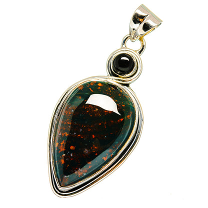 Bloodstone Pendants handcrafted by Ana Silver Co - PD13020