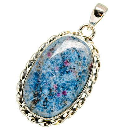 Ruby Fuchsite Pendants handcrafted by Ana Silver Co - PD13086