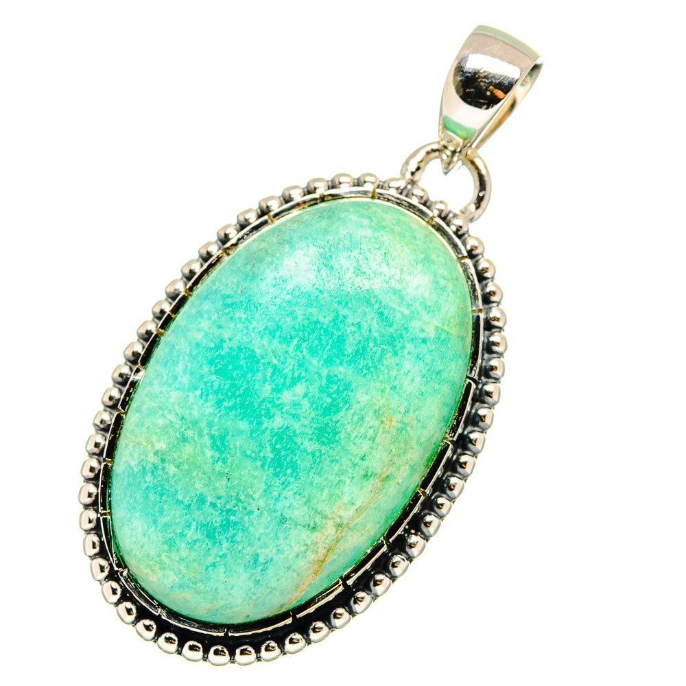 Amazonite Pendants handcrafted by Ana Silver Co - PD13094