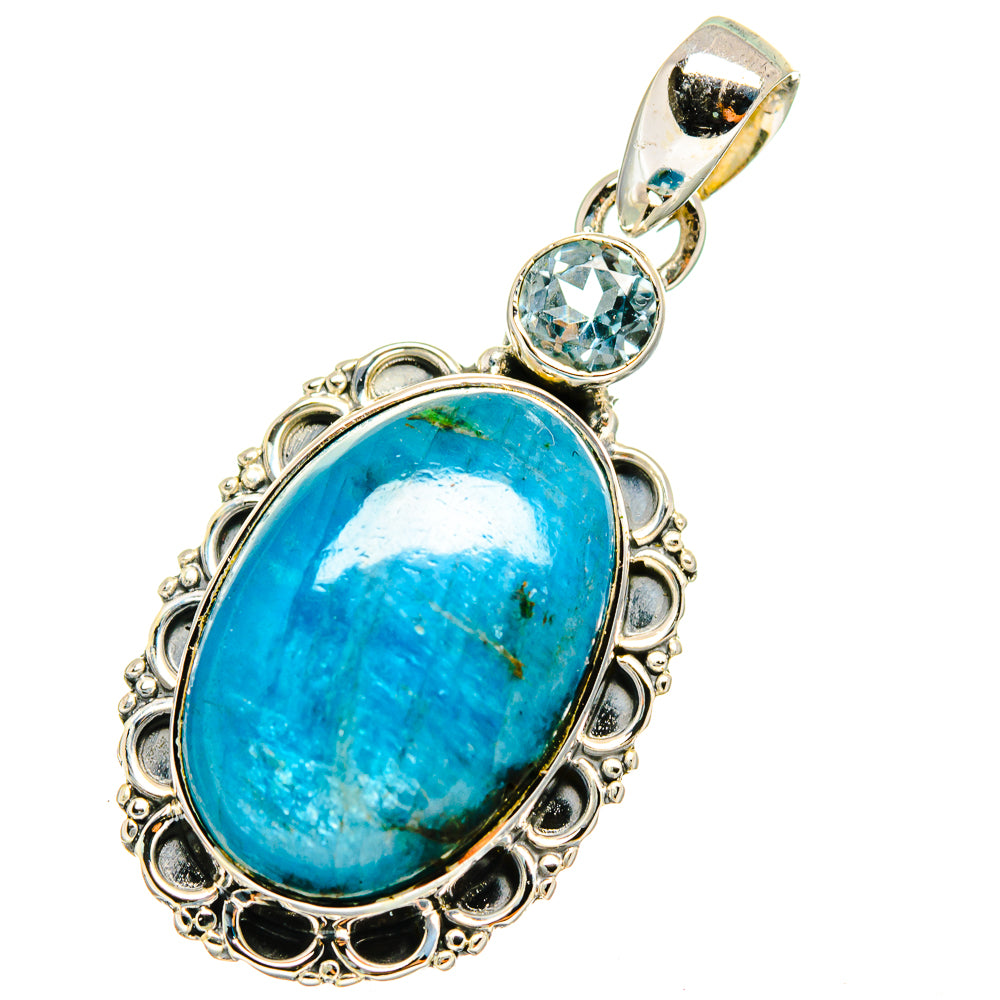 Apatite Pendants handcrafted by Ana Silver Co - PD13100