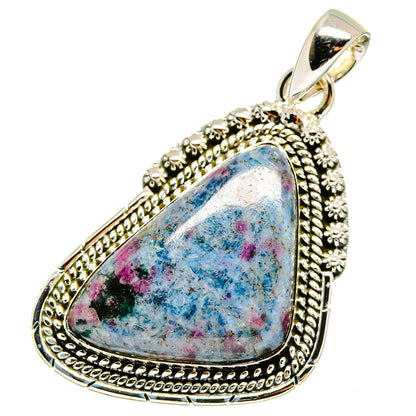 Ruby Fuchsite Pendants handcrafted by Ana Silver Co - PD13114
