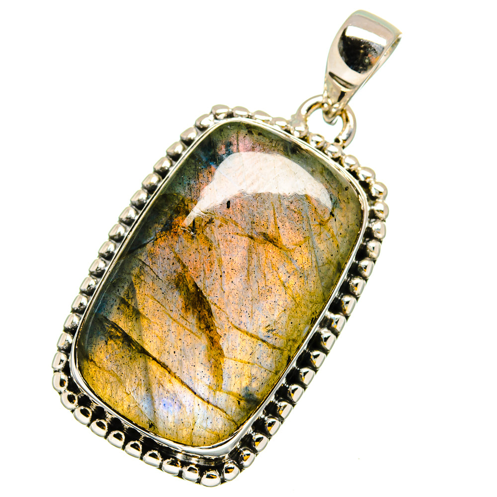 Labradorite Pendants handcrafted by Ana Silver Co - PD13120