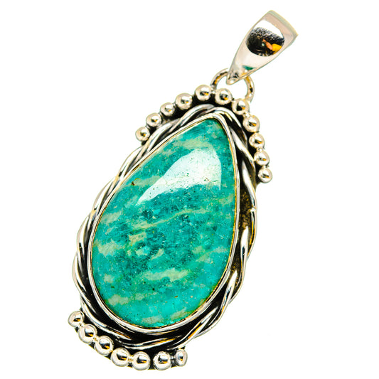 Amazonite Pendants handcrafted by Ana Silver Co - PD13122