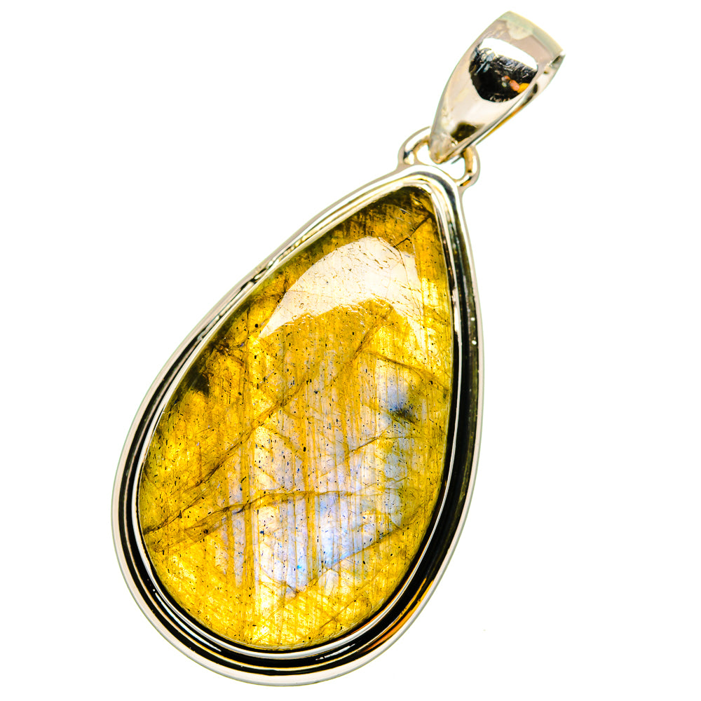 Labradorite Pendants handcrafted by Ana Silver Co - PD13125
