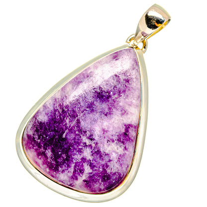Lepidolite Pendants handcrafted by Ana Silver Co - PD13140