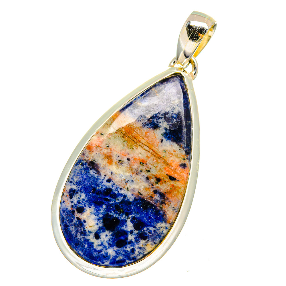 Sodalite Pendants handcrafted by Ana Silver Co - PD13189
