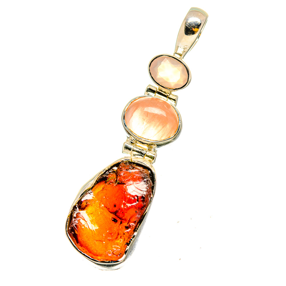 Garnet Pendants handcrafted by Ana Silver Co - PD13206