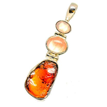 Garnet Pendants handcrafted by Ana Silver Co - PD13206