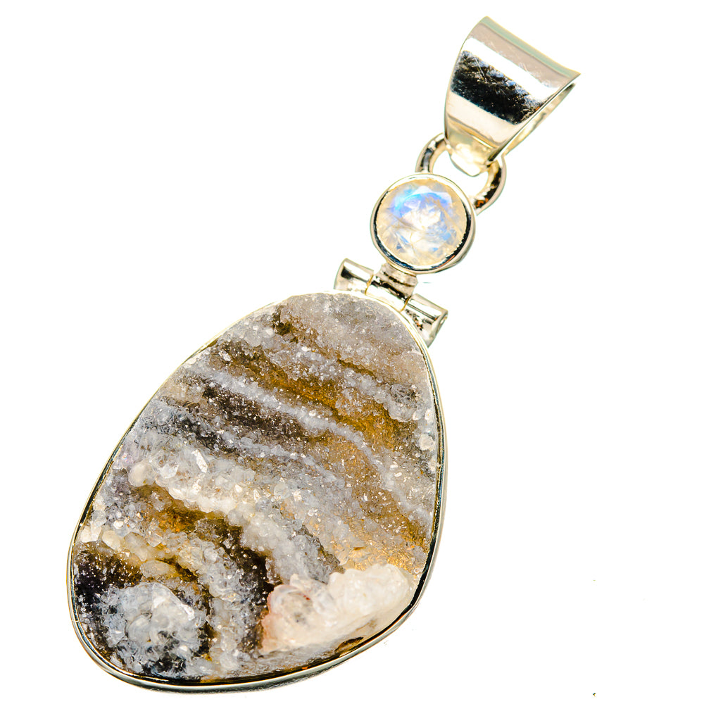 Desert Druzy Pendants handcrafted by Ana Silver Co - PD13220