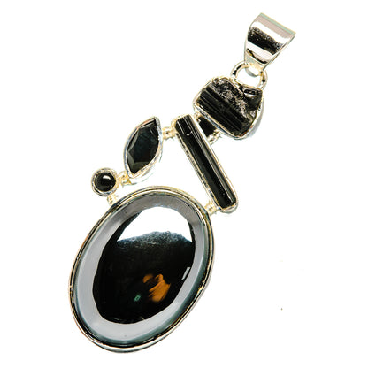 Hematite Pendants handcrafted by Ana Silver Co - PD13222