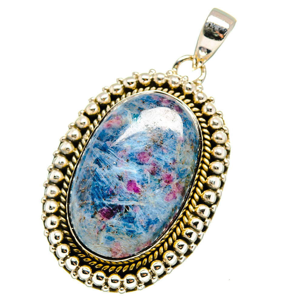 Ruby Fuchsite Pendants handcrafted by Ana Silver Co - PD13229