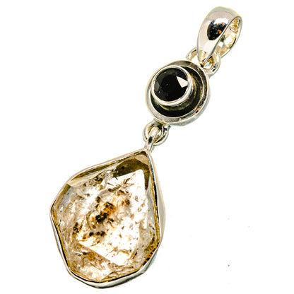 Herkimer Diamond Pendants handcrafted by Ana Silver Co - PD13236