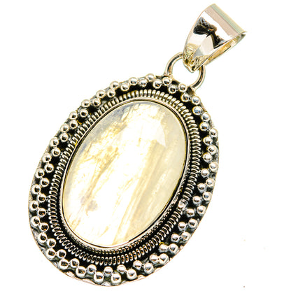 Rainbow Moonstone Pendants handcrafted by Ana Silver Co - PD13245