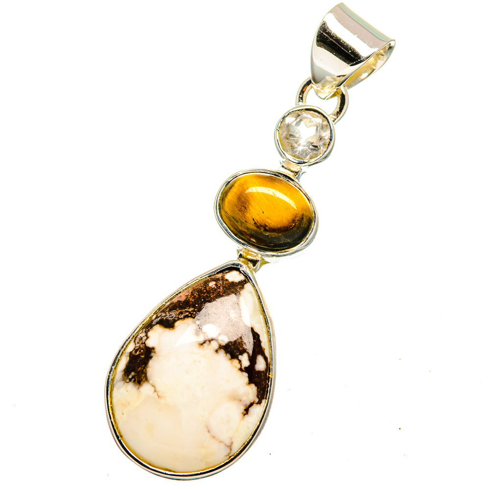 Wild Horse Jasper Pendants handcrafted by Ana Silver Co - PD13248