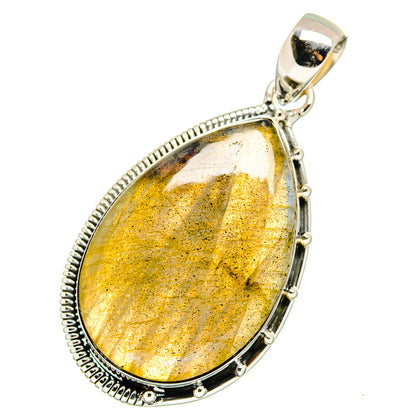 Labradorite Pendants handcrafted by Ana Silver Co - PD13254