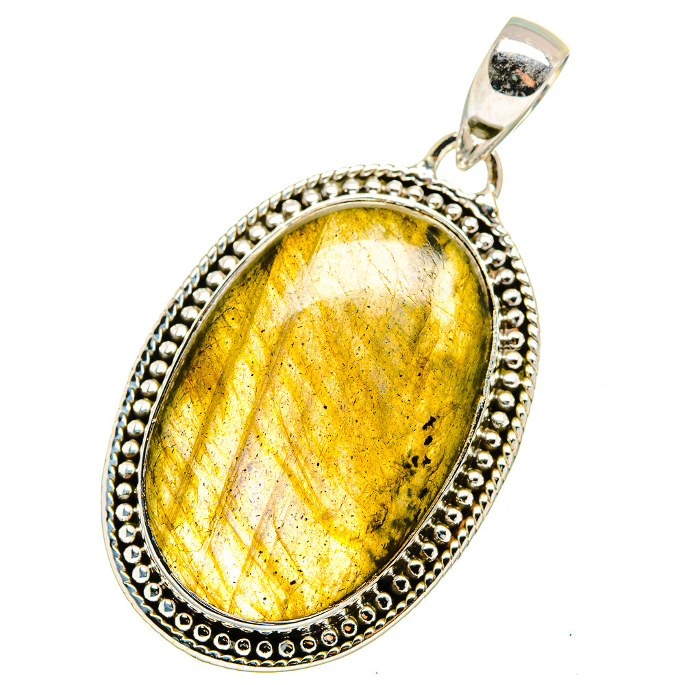 Labradorite Pendants handcrafted by Ana Silver Co - PD13260