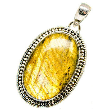 Labradorite Pendants handcrafted by Ana Silver Co - PD13260