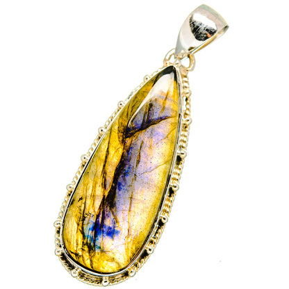 Labradorite Pendants handcrafted by Ana Silver Co - PD13269