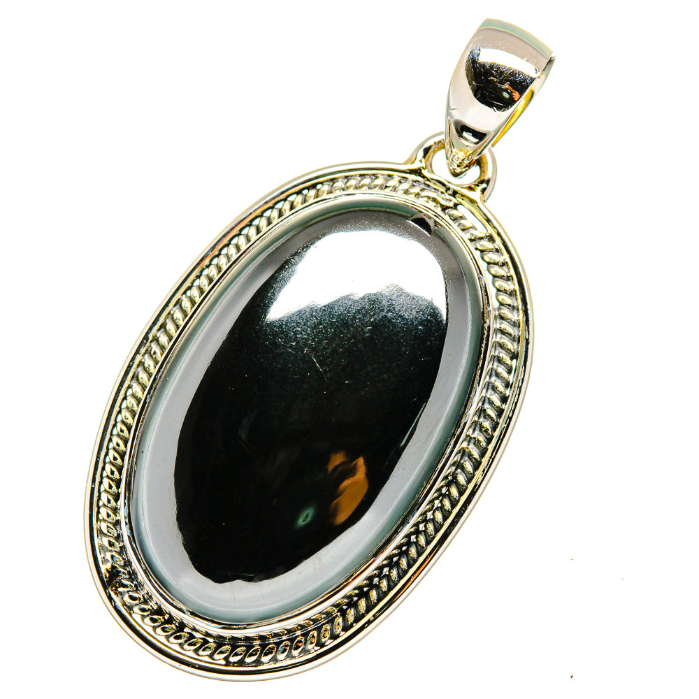 Hematite Pendants handcrafted by Ana Silver Co - PD13278