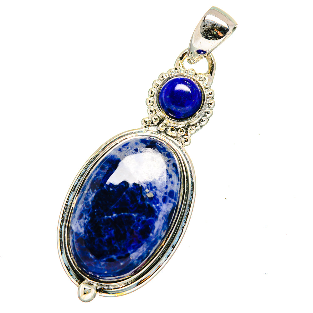 Sodalite Pendants handcrafted by Ana Silver Co - PD13290