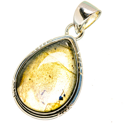 Labradorite Pendants handcrafted by Ana Silver Co - PD13291