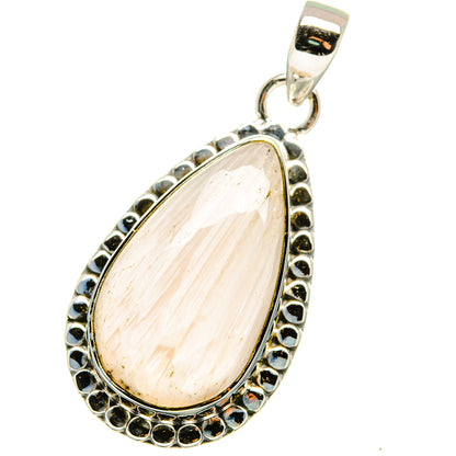 Scolecite Pendants handcrafted by Ana Silver Co - PD13307