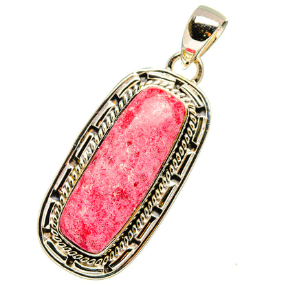 Thulite Pendants handcrafted by Ana Silver Co - PD13308